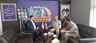 بازدید معاون توسعه مدیریت و برنامه ریزی صندوق از اداره کل صندوق استان خراسان رضوی