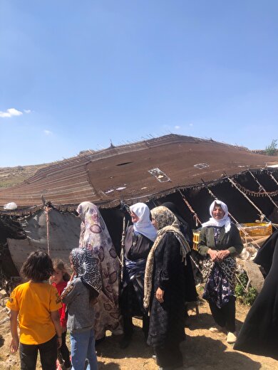 میزبانی عشایر منطقه شامه دشت از صندوق بیمه اجتماعی  