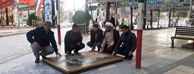 تجدید میثاق کارکنان صندوق استان قم با آرمان‌های امام راحل و شهدا