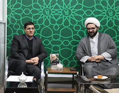 دیدار مدیر بیمه اجتماعی کشاورزان، روستائیان و عشایر استان کردستان با امام جمعه شهرستان قروه