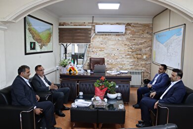 نشست مدیر استان مازندران با فرماندار شهرستان میاندورود، بخشداران و اعضای شورای شهرستان