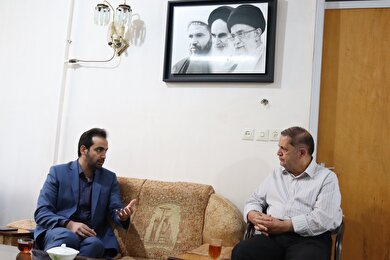 دیدار مدیر صندوق استان همدان با محمدمهدی مفتح نماینده مردم تویسرکان در مجلس شورای اسلامی
