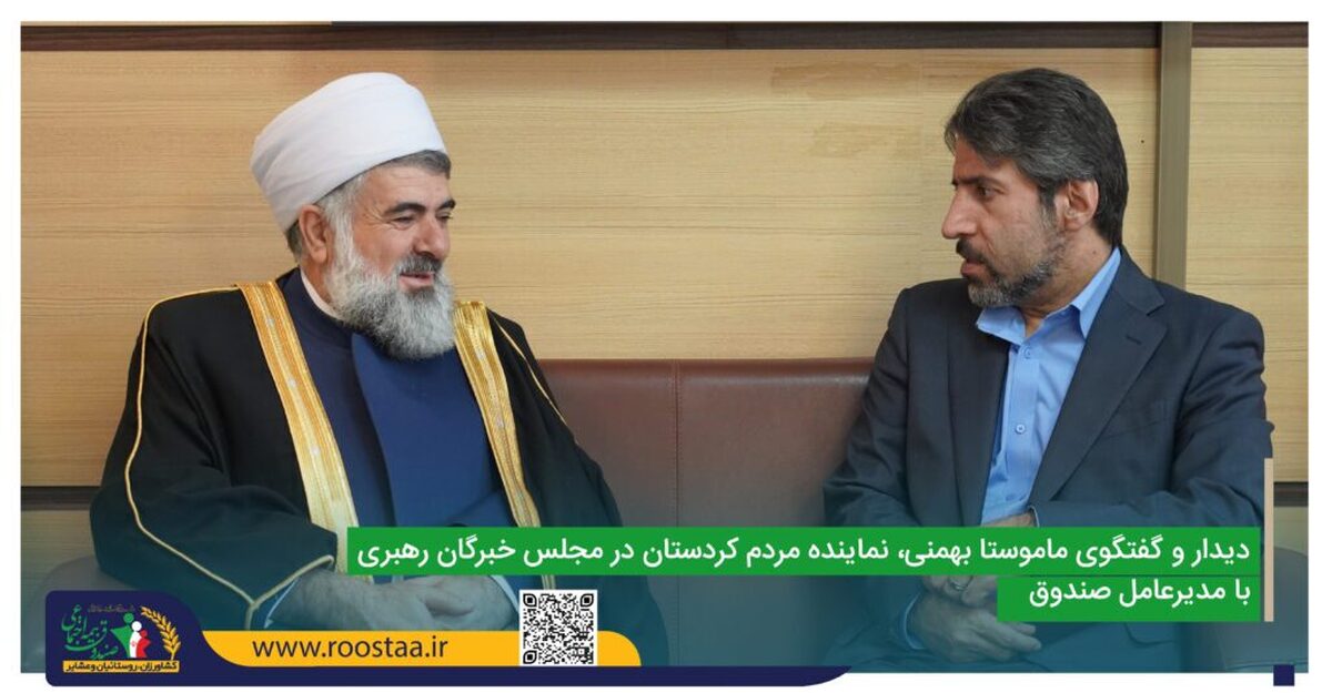 دیدار نماینده مردم کردستان در مجلس خبرگان رهبری با مدیرعامل