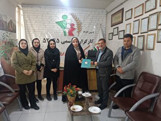 تقدیر از کارگزار برتر فعال در حوزه فضای مجازی