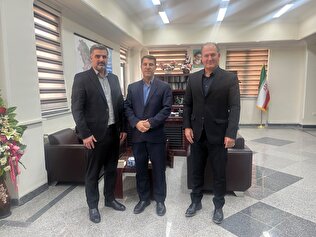 دیدار مدیر صندوق بیمه اجتماعی استان ایلام با معاونت هماهنگی و امور عمرانی استانداری
