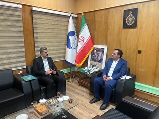 دیدار مدیر صندوق استان با معاون سیاسی استانداری ایلام