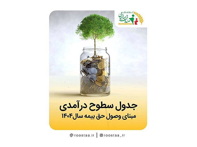 بخشنامه سطوح درآمدی 1404