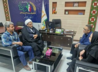 دیدار مدیر استان با رابط صندوق و بنیاد علوی