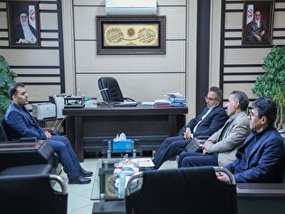 دیدار سرپرست صندوق استان مرکزی با مدیرکل تعاون، کار و رفاه اجتماعی استان