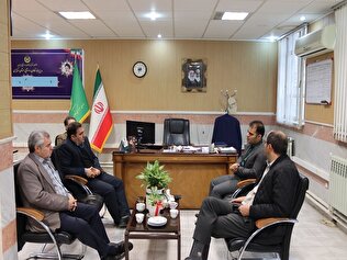 نشست سرپرست صندوق استان مرکزی با مدیرکل تعاون روستایی استان