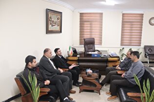 دیدار مدیر صندوق استان با فرماندار شهرستان بهار