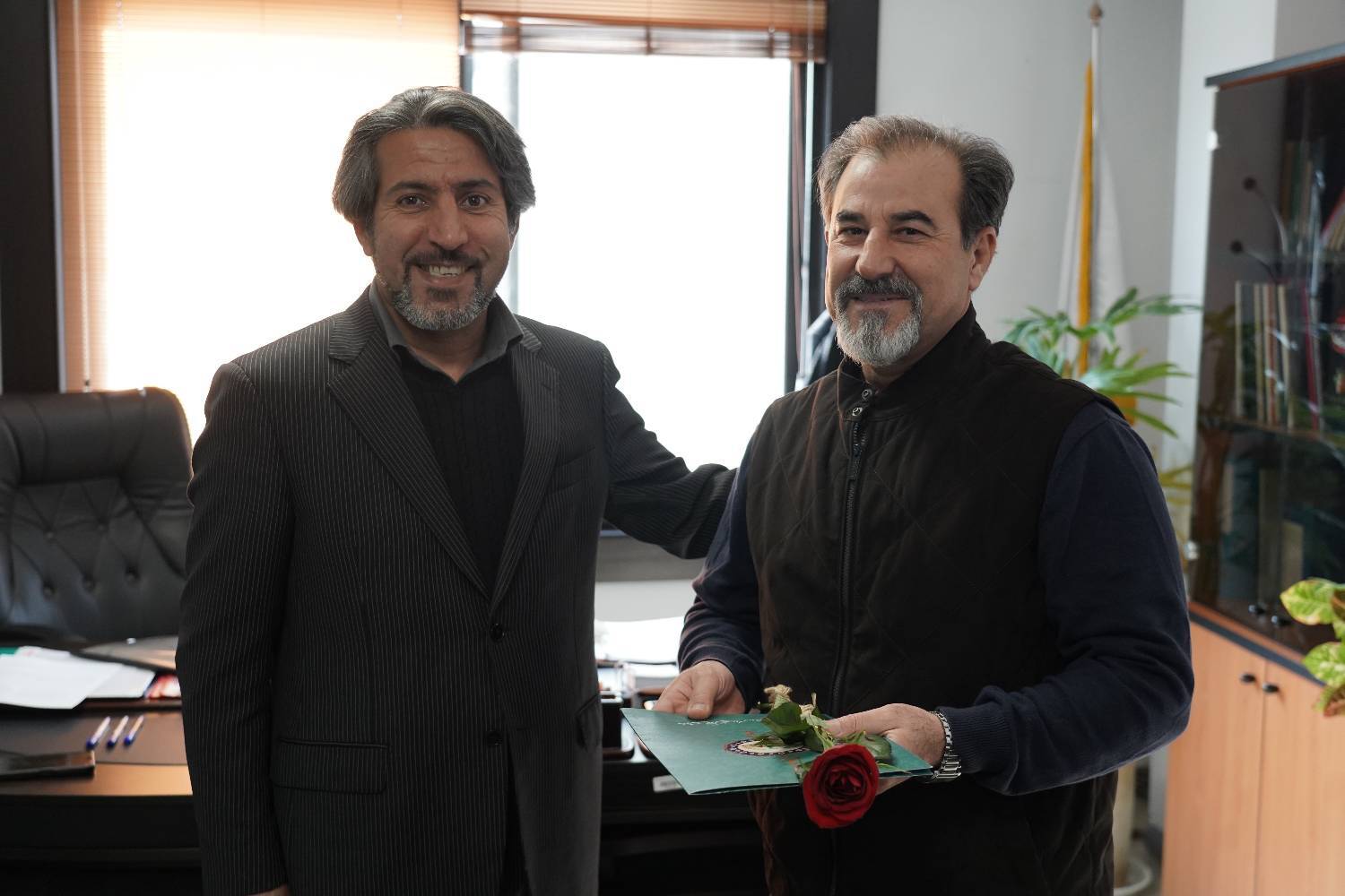 تقدیر از کارکنان جانباز  و تجدید میثاق با آرمان‌های شهدا و جانبازان