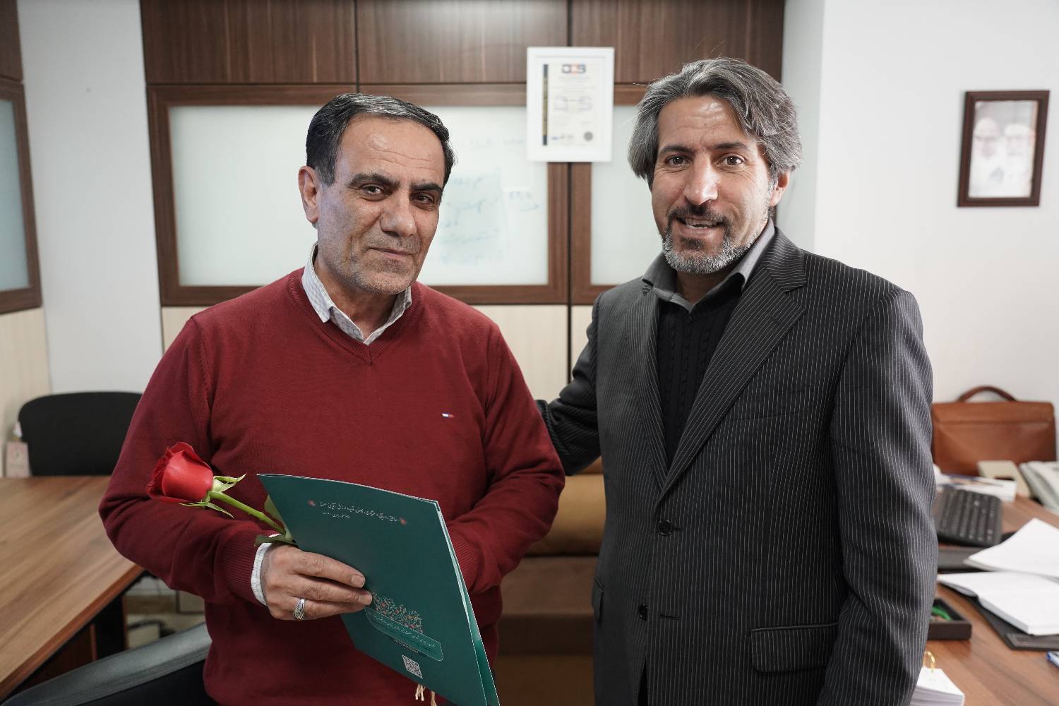 تقدیر از کارکنان جانباز  و تجدید میثاق با آرمان‌های شهدا و جانبازان