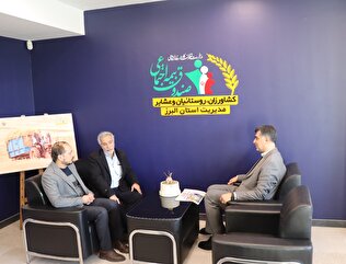 بازدید مدیر خبرگزاری جام جم از دفتر مدیریت صندوق استان البرز