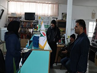 بازدید سرپرست صندوق استان مرکزی از کارگزاری روستای مرزیجران