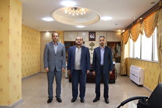دیدار مدیر کل صندوق استان با ریاست منطقه 5 بازرسی کل کشور