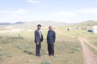 بازدید مختار اسدیان از عشایر دشت سقاوه