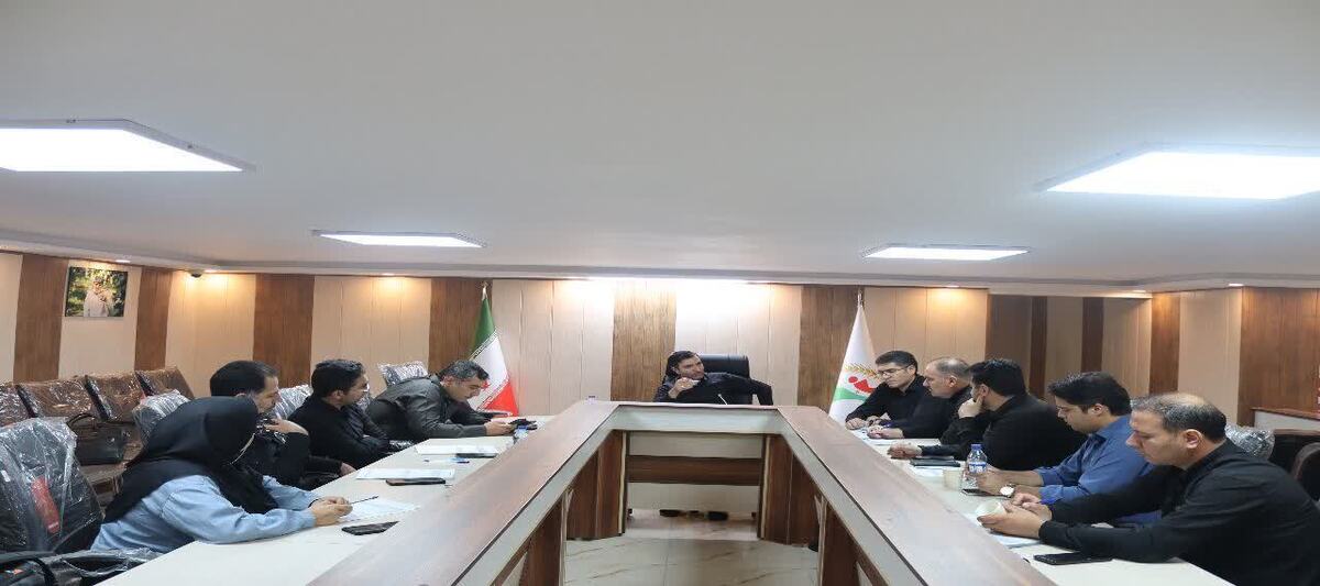 جلسه بررسی عملکرد کارگزاران شهرستان های رزن.درگزین وبهار در دفتر مدیریت استان همدان