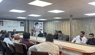 نشست مشترک مدیر صندوق استان تهران با بخشدار مرکزی و معتمدین شهرستان ملارد