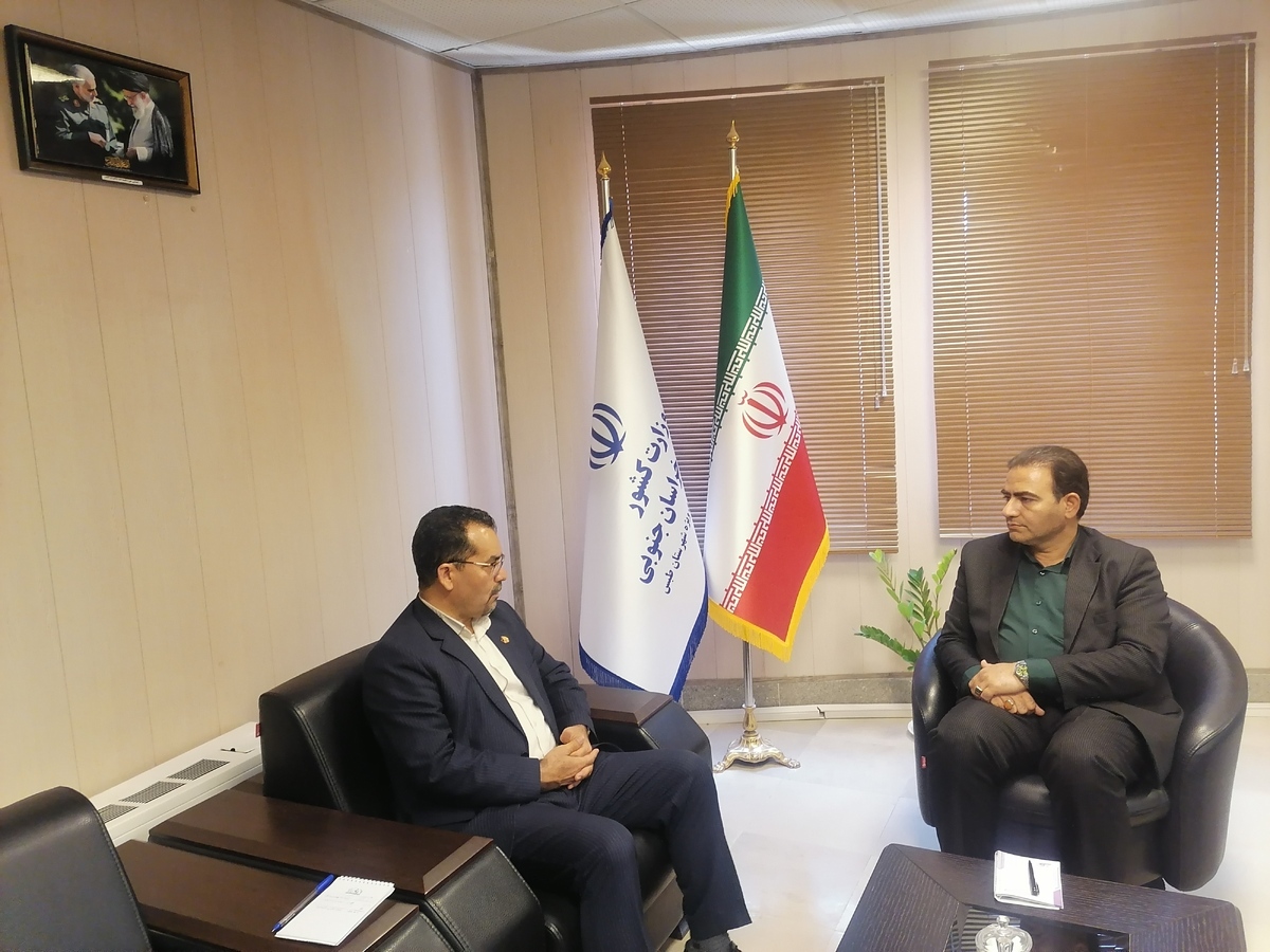 علیرضا اسدی مدیر صندوق استان با علی اشرفیان فرماندار طبس دیدار و گفتگو کرد.