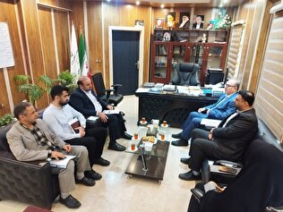 دیدار مدیر صندوق استان گیلان با فرماندار شهرستان املش