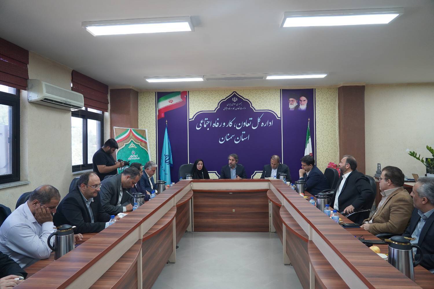 سفر نماینده وزیر تعاون، کار ورفاه اجتماعی به استان سمنان