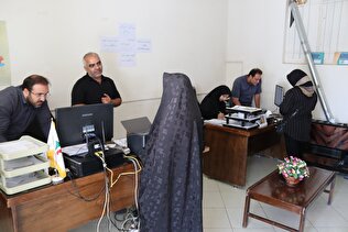بازدید از کارگزاری های شهرستان خمین
