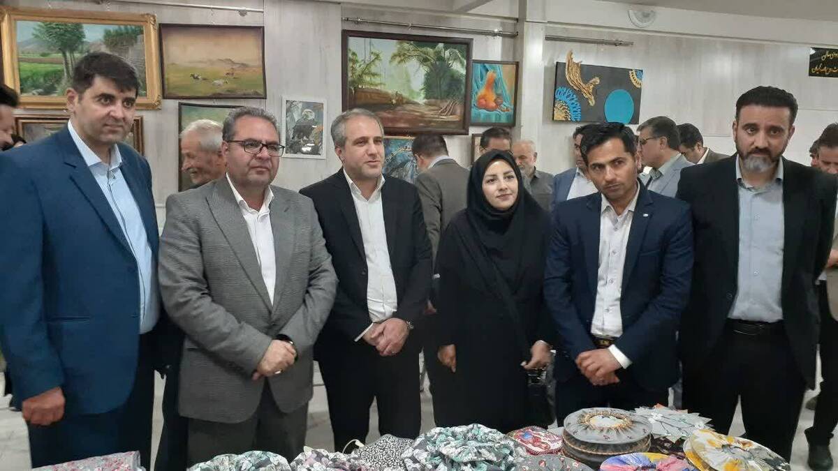 آیین افتتاح نمایشگاه 
