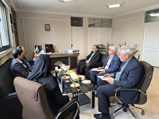 نشست مدیرکل صندوق استان آذربایجان شرقی با مدیرکل تعاون روستایی استان