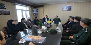 نشست صمیمی مدیران دستگاه‌های اجرایی زیرمجموعه وزارت تعاون، کار و رفاه اجتماعی استان همدان با فرمانده سپاه پاسداران انقلاب اسلامی استان