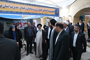 حضور صندوق استان در نمایشگاه دستاوردهای روستایی بخش مرکزی شهرستان خمین