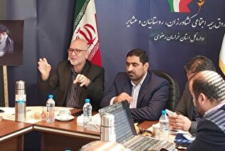 برگزاری نشست بصیرت افزایی، ملت حسینی و مکتب سلیمانی به مناسبت دهه بصیرت و سومین سالگرد شهادت شهید سلیمانی، در اداره کل بیمه اجتماعی روستائیان و عشایر استان خراسان رضوی