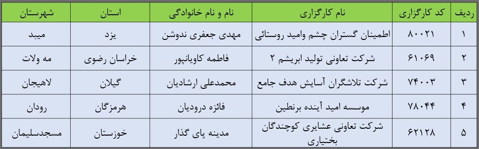 تقدیر از کارگزاران برتر صندوق در 6 ماهه اول سال 1404