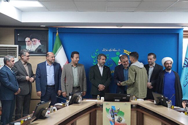 مراسم گرامیداشت هفته دفاع مقدس و نشست فرهنگی صندوق