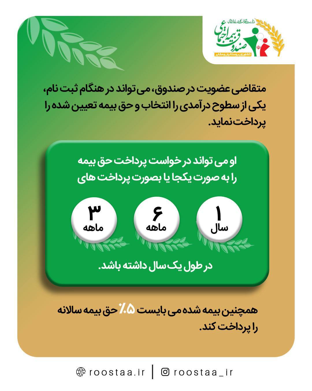 پرداخت حق بیمه