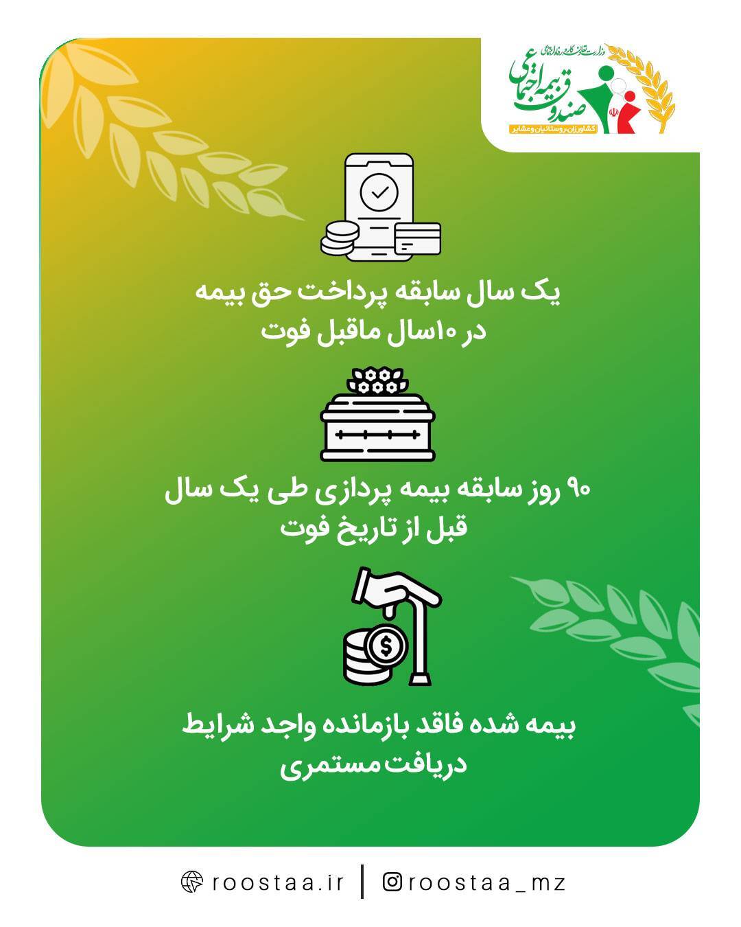 شرایط دریافت کمک هزینه کفن و دفن
