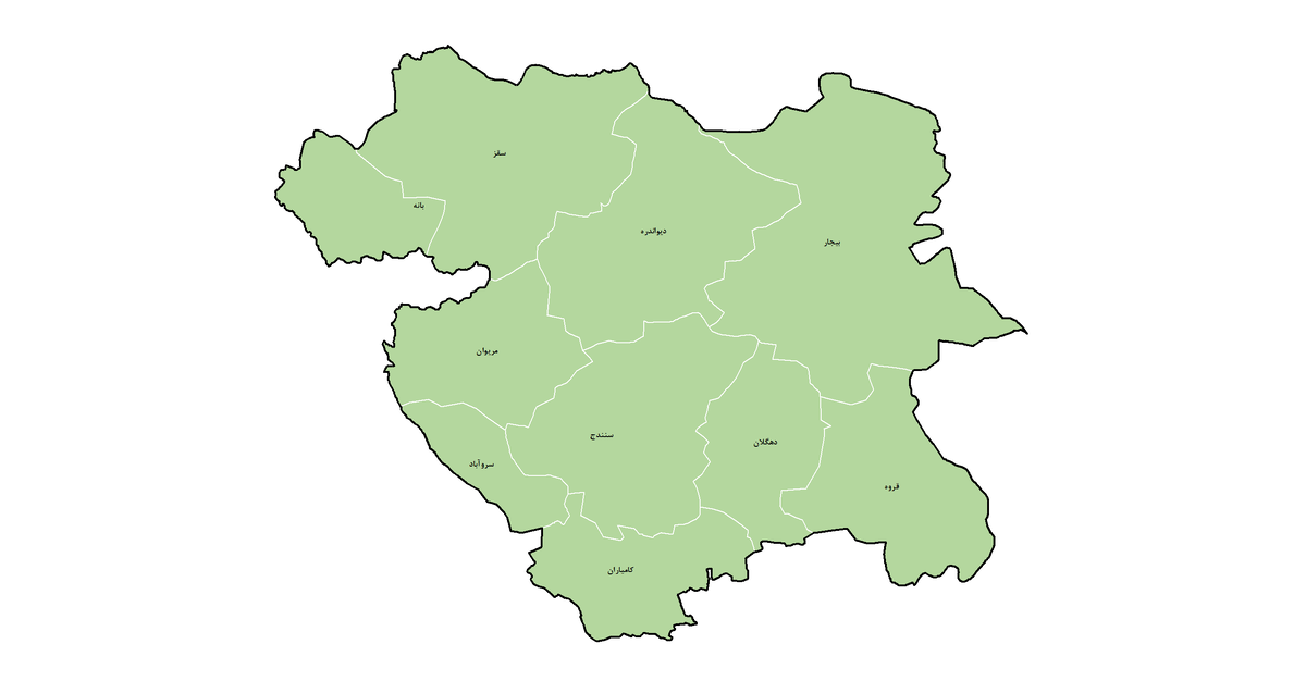 نام استان: کردستان / کد استان: 69 / برآورد جامعه هدف: 192601 / تعداد شهرستان: 10 / ضریب پوشش: 69.5