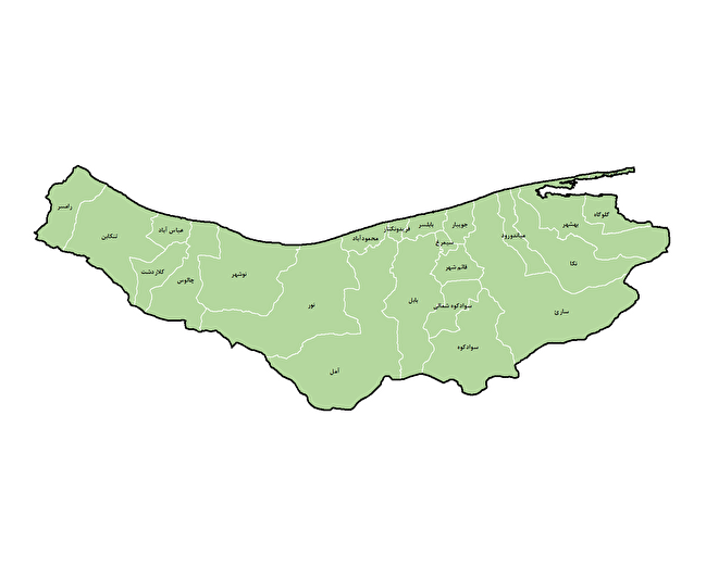 شناسنامه آماری استان مازندران