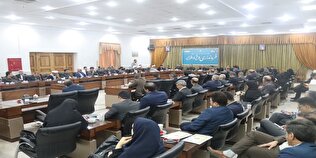 حضور سرپرست صندوق استان در شورای اداری شهرستان ملایر