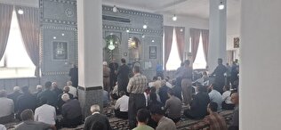 بیان خدمات صندوق در خطبه‌های پیش از نماز جمعه شهر ریجاب در استان کرمانشاه