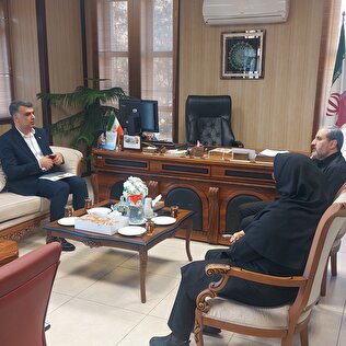 دیدار و گفتگو مدیر صندوق استان البرز با مدیرکل بازرسی و ارزیابی عملکرد استانداری