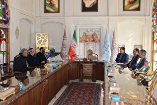 نشست مدیرکل صندوق استان آذربایجان شرقی با مدیرکل میراث فرهنگی استان