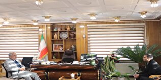 حضور سرپرست صندوق استان در فرمانداری شهرستان همدان