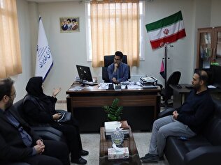 دیدار سرپرست صندوق استان مرکزی با بخشدار شهر جدید مهاجران